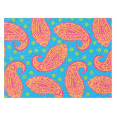 Farbenfrohe Paisley Pattern Tischdecke (Vorderseite (Horizontal))