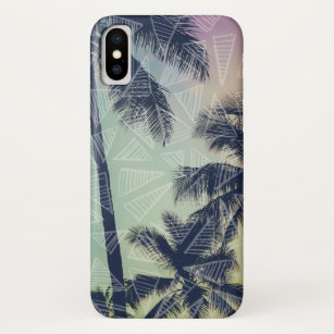 Farbenfrohe Palm Tree Beach Girly iPhone Case-Mate iPhone Hülle