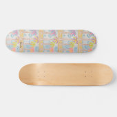 Farbenfrohe Palms-Skateboard Skateboard (Horizontal)