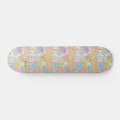 Farbenfrohe Palms-Skateboard Skateboard (Horizontal)