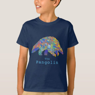 Farbenfrohe Pangolin gefährdete Tiergiftigkeit Kun T-Shirt