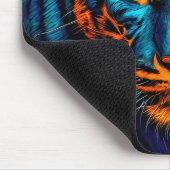 Farbenfrohe Panther Mousepad (Ecke)
