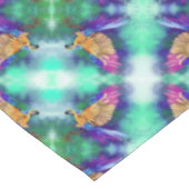 Farbenfrohe Papageientablette Tischdecke (Schrägansicht)