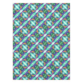 Farbenfrohe Papageientablette Tischdecke (Vorderseite)