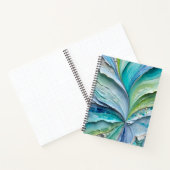 Farbenfrohe Papier Collage Art Spirale Notebook Notizblock (Innenseite)