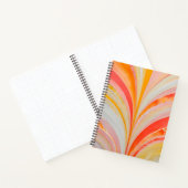 Farbenfrohe Papier Collage Art Spirale Notebook Notizblock (Innenseite)