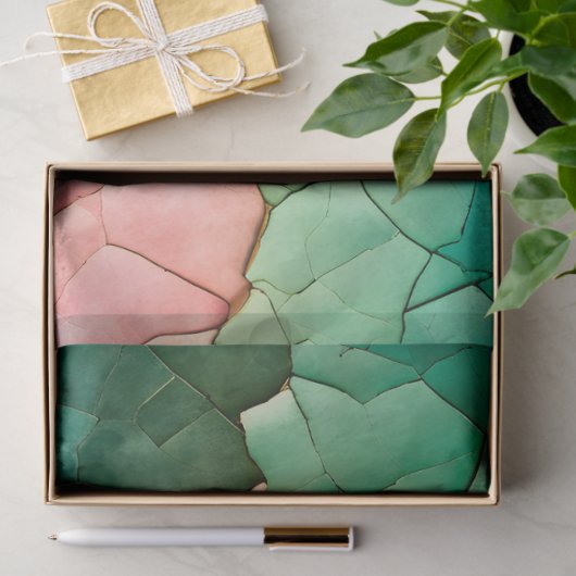 Farbenfrohe Papierhandtaschentuch Seidenpapier (Geschenk)