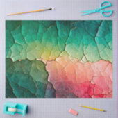 Farbenfrohe Papierhandtaschentuch Seidenpapier (Basteln)