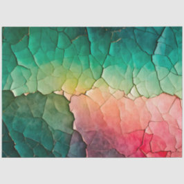 Farbenfrohe Papierhandtaschentuch Seidenpapier