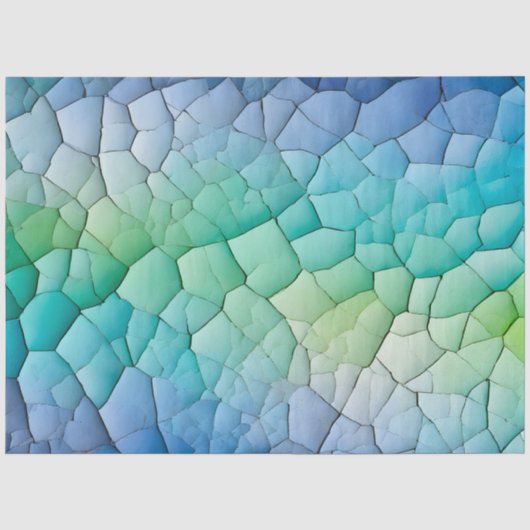Farbenfrohe Papierhandtaschentuch Seidenpapier (Vorderseite)