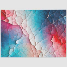 Farbenfrohe Papierhandtaschentuch Seidenpapier