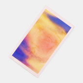 Farbenfrohe Papierhandtücher Serviette (Ecke)