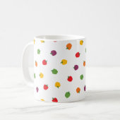 Farbenfrohe Paprikaschoten Kaffeetasse (Vorderseite Links)