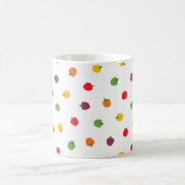Farbenfrohe Paprikaschoten Kaffeetasse (Mittel)