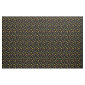 Farbenfrohe Paprikaschoten Muster Stoff (Yard (91,4 cm))