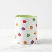 Farbenfrohe Paprikaschoten Tasse (Zentrum)