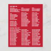 Farbenfrohe Paprikaschoten, Werbung für Lebensmitt Flyer (Hinten)