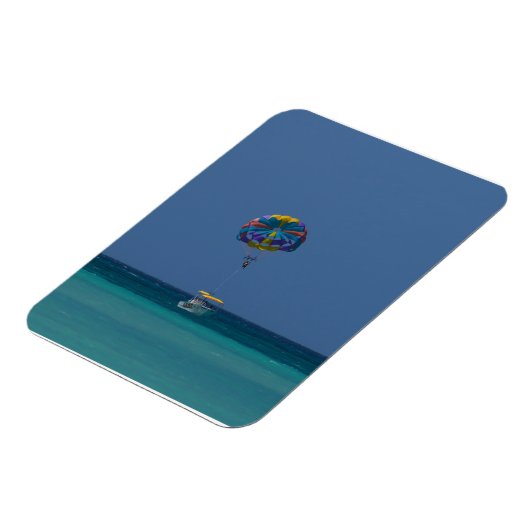Farbenfrohe Parasailing Magnet (Linke Seite)