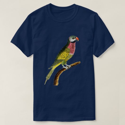 Farbenfrohe Parrot Exotic Bird Beak Feather Womenx T-Shirt (Design vorne)