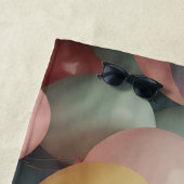 Farbenfrohe Party Balloons Muster Strandtuch (Beispiel)