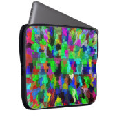 Farbenfrohe Partyin'..... Laptopschutzhülle (Vorne Rechts)