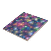 Farbenfrohe Partyleuchten mit Glitzer Fliese (Seite)