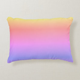 Farbenfrohe Pasta Pink Gelb Lila 4Annie Dekokissen