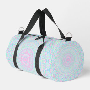 Farbenfrohe Pasta Trippy Groovy Retro Hippie Manda Duffle Bag