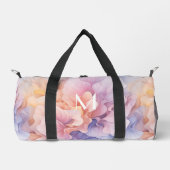 Farbenfrohe Pastel Abstraktes Muster, Girl-Tanz Duffle Bag (Vorderseite)