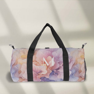 Farbenfrohe Pastel Abstraktes Muster, Girl-Tanz Duffle Bag