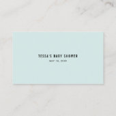 Farbenfrohe Pastel-Confetti-Dots bilden einen Rahm Visitenkarte (Rückseite)