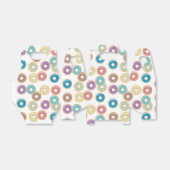 Farbenfrohe Pastel Donuts & Sprinkles Muster Geschenkschachtel (Ungefaltet)