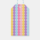 Farbenfrohe Pastel Ice Cream Sundae Kinderdusche Geschenkanhänger (Rückseite)