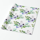 Farbenfrohe Pastel Tones Bouquet Geschenkpapier (Ungerollt)