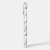 Farbenfrohe Pastel Weihnachtsbaum Muster Case-Mate iPhone Hülle (Rückseite / Links)