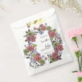 Farbenfrohe Pastel Wildblume Kinderdusche Geschenktütchen (Versiegelt)