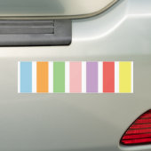 farbenfrohe Pastell Hues Autoaufkleber (Auf Auto)