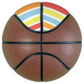 farbenfrohe Pastell Hues Basketball (Rechts)