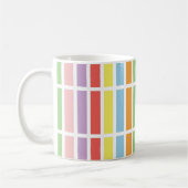 farbenfrohe Pastell Hues Kaffeetasse (Links)