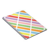 farbenfrohe Pastell Hues Notizblock (Rechte Seite)