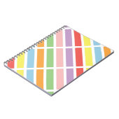 farbenfrohe Pastell Hues Notizblock (Linke Seite)