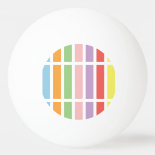 farbenfrohe Pastell Hues Tischtennisball