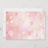 Farbenfrohe Pastell Lights Kinderdusche Einladung (Rückseite)