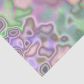 Farbenfrohe Pastell Mirage Tissue Paper Seidenpapier (Detail)