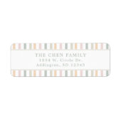 Farbenfrohe Pastell Rainbow Modern (Vorne)