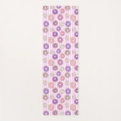 Farbenfrohe Pastellblende Yogamatte (Vorderseite)