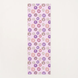 Farbenfrohe Pastellblende Yogamatte