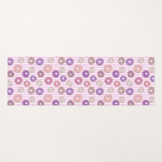 Farbenfrohe Pastellblende Yogamatte (Vorderseite (Horizontal))