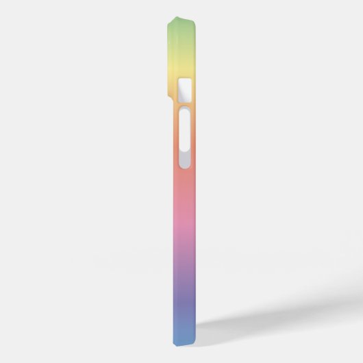 Farbenfrohe Pastellfarben Case-Mate iPhone Hülle (Rückseite / Links)