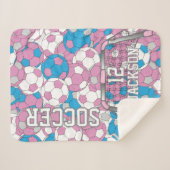 Farbenfrohe Pastellkugel mit Text Sherpadecke (Vorderseite (Horizontal))